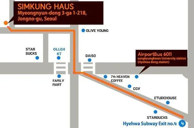 招待所 首爾 Simkung House酒店